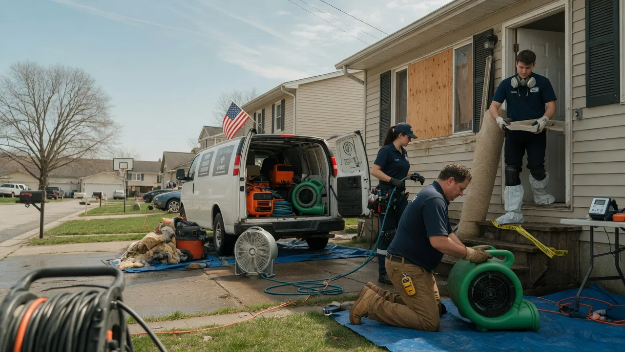Water Damage Restoration in Clarksville, IA near me